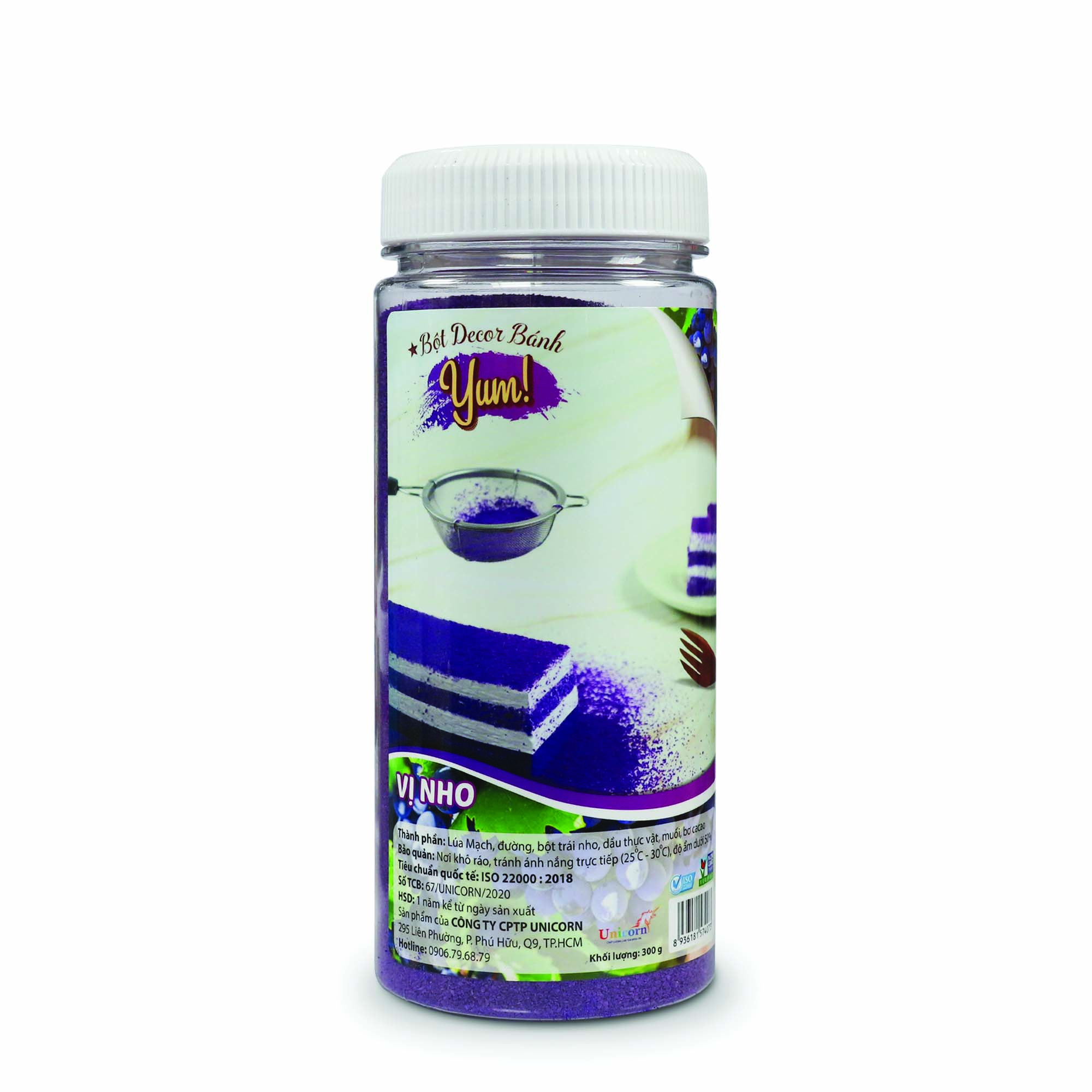 Bột Decor Bánh Vị Nho 300g