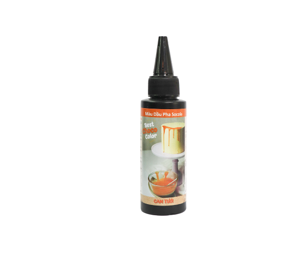 Màu Dầu Socola 50ml -Cam Tươi 