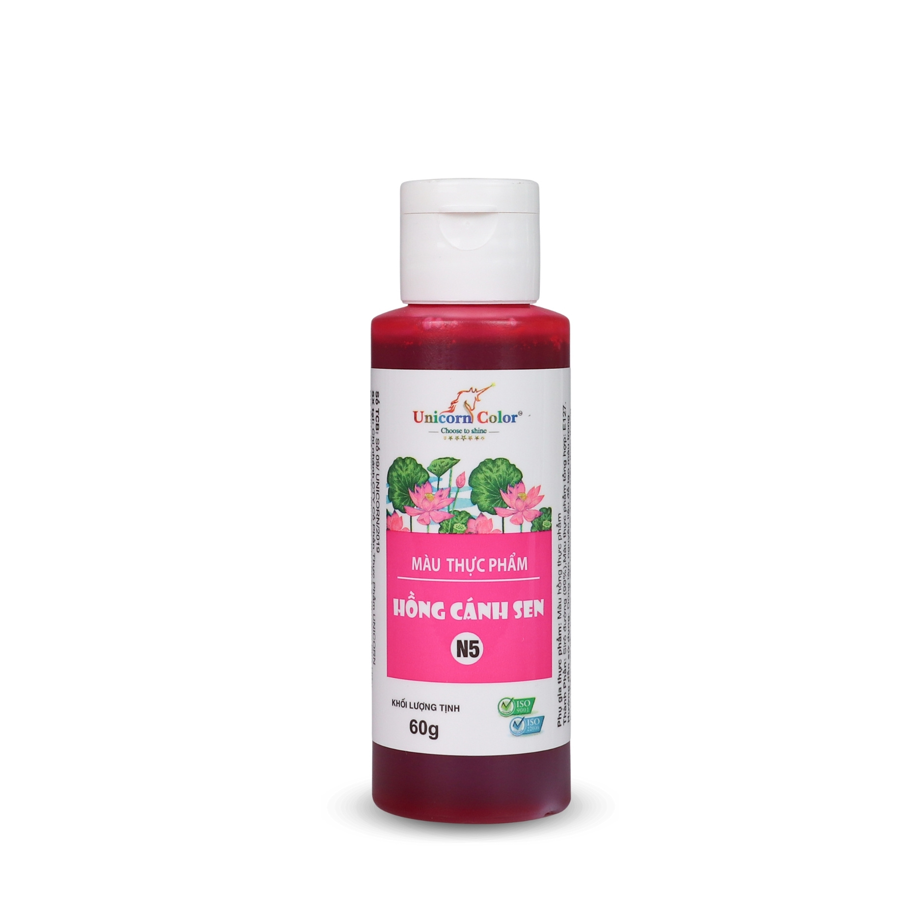 Màu Siro  Unicorn Hồng Cánh Sen 60g