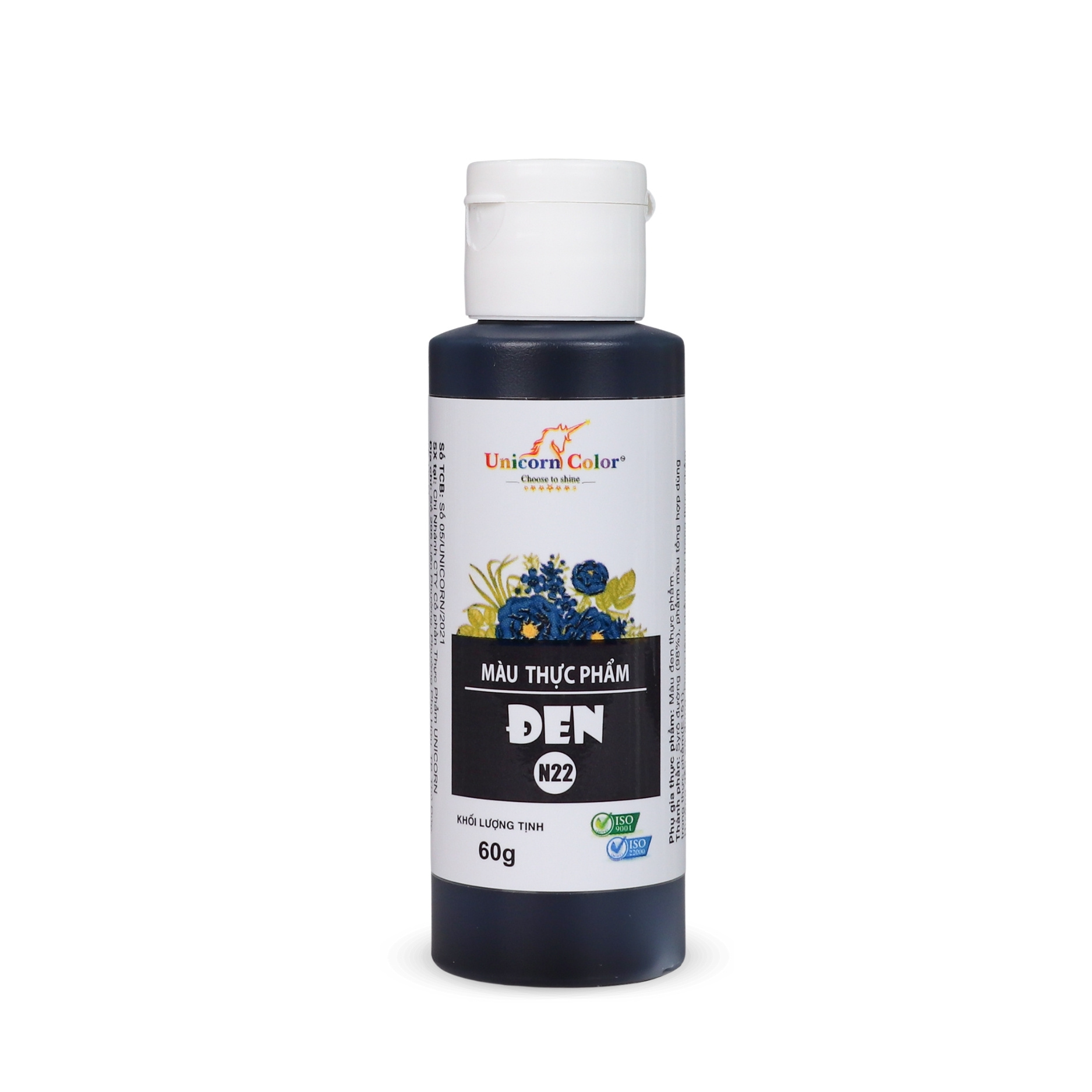 Màu Siro Unicorn Đen 60g